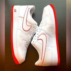 (Size 13) Nike Air Force 1 ‘07 in “Picante Red”